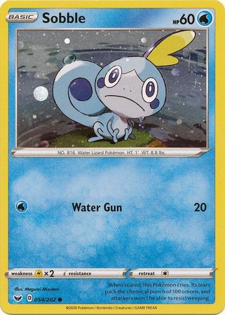 Sobble (054/202) (Cosmos Holo) [Sword & Shield: Base Set] | Good Games North
