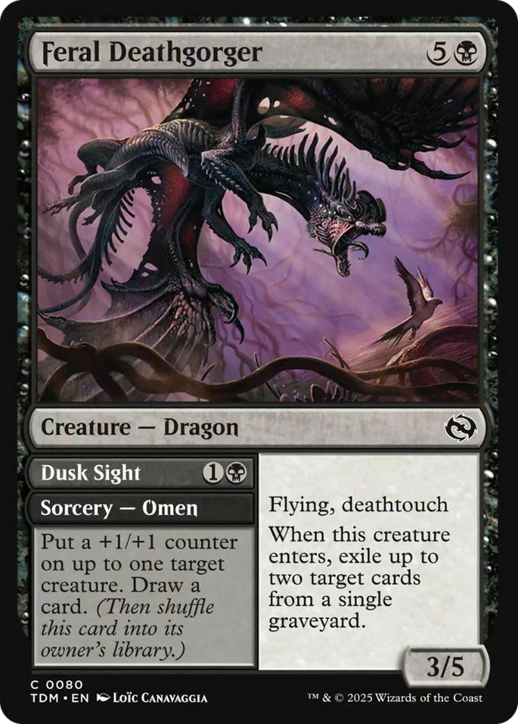 Feral Deathgorger [Tarkir: Dragonstorm] | Good Games North