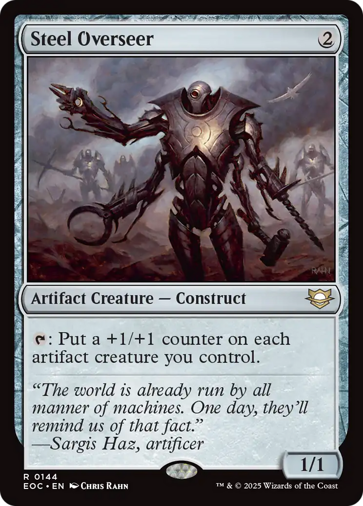 Steel Overseer [Edge of Eternities Commander] | Good Games North