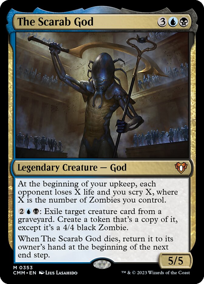 The Scarab God 353 (Commander Masters)  - Foil | Good Games North