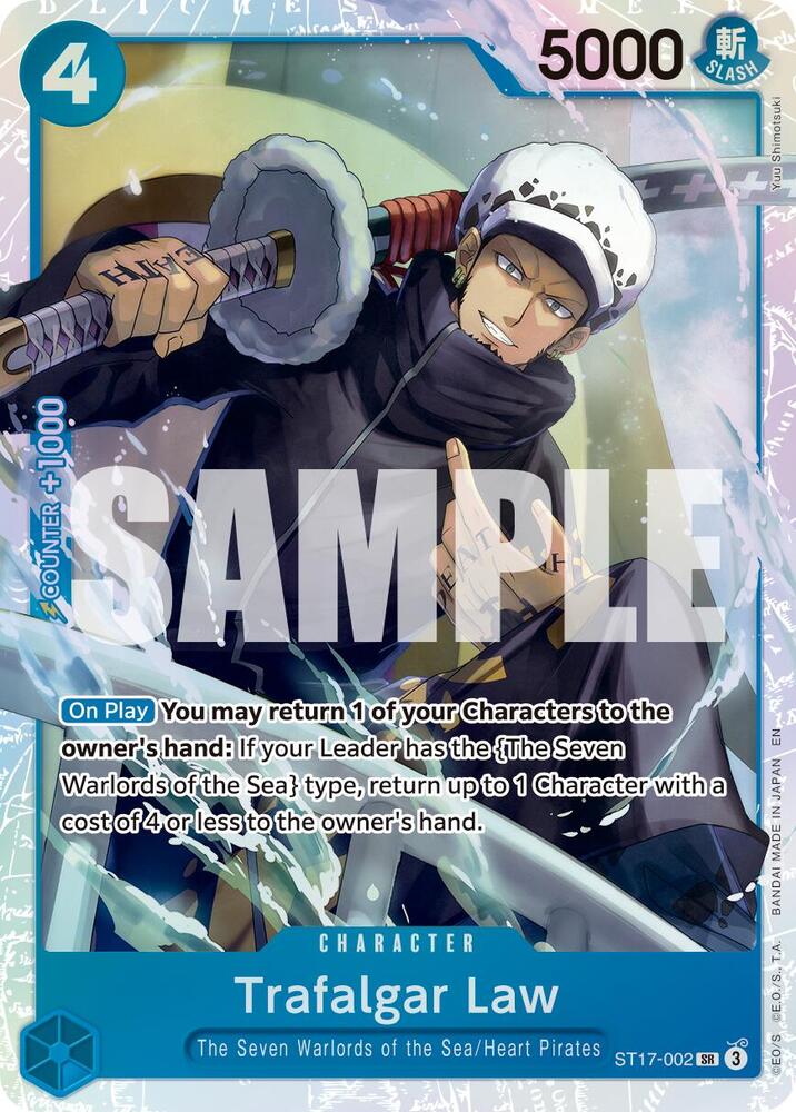 Trafalgar Law (Reprint) ST17-002 (Premium Booster -The Best- Vol. 2)  - Foil | Good Games North