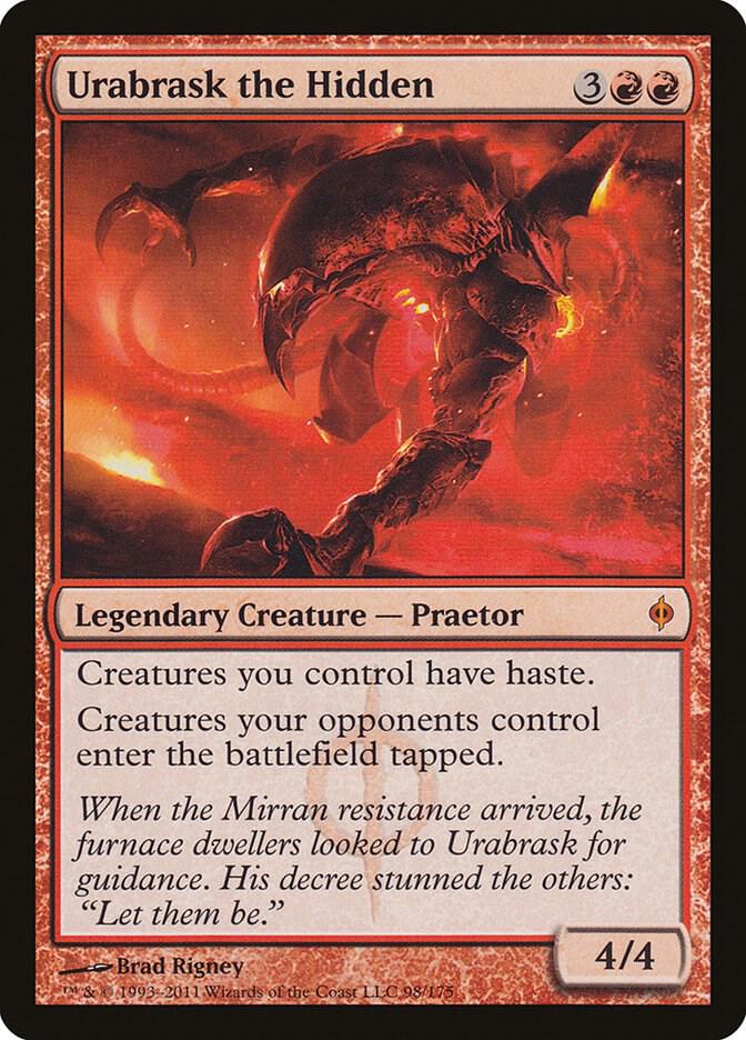 Urabrask the Hidden 98 (New Phyrexia)  - Foil | Good Games North