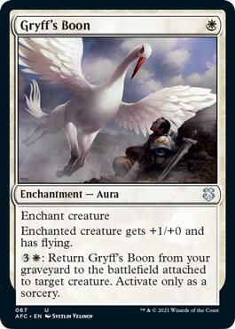 Gryffs Boon 67/62 (Commander: Adventures in the Forgotten Realms)  | Good Games North