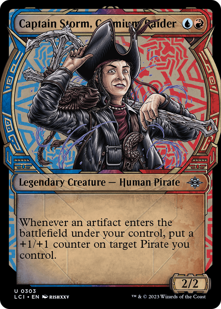 Captain Storm, Cosmium Raider (Showcase) [The Lost Caverns of Ixalan] | Good Games North