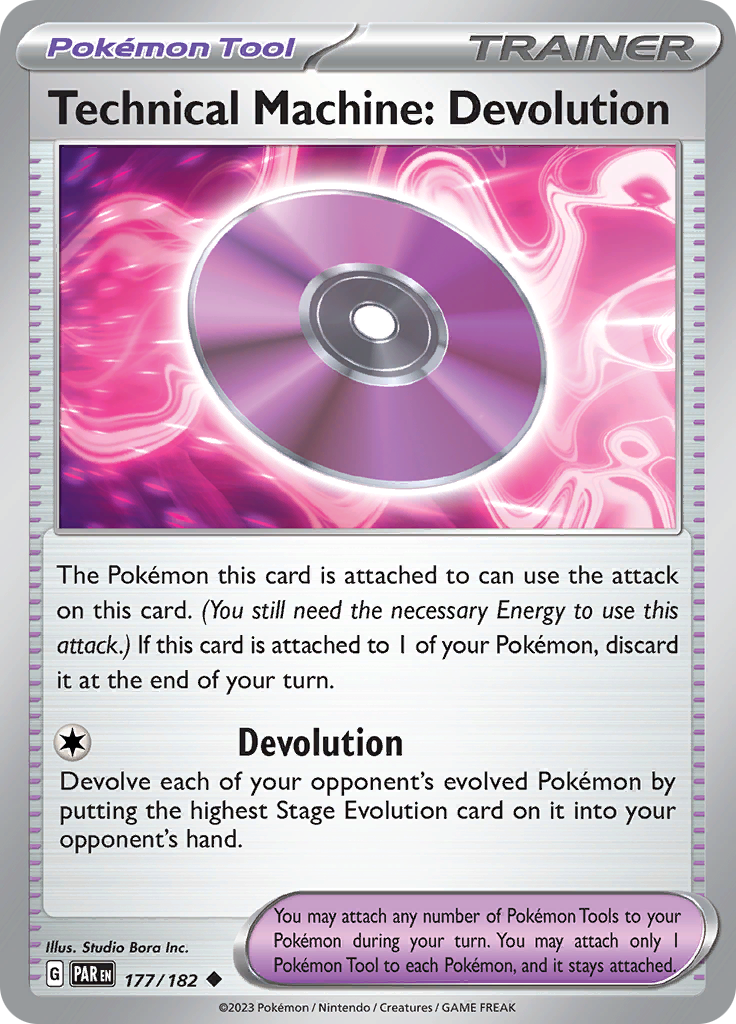 Technical Machine: Devolution (177/182) [Scarlet & Violet: Paradox Rift] | Good Games North
