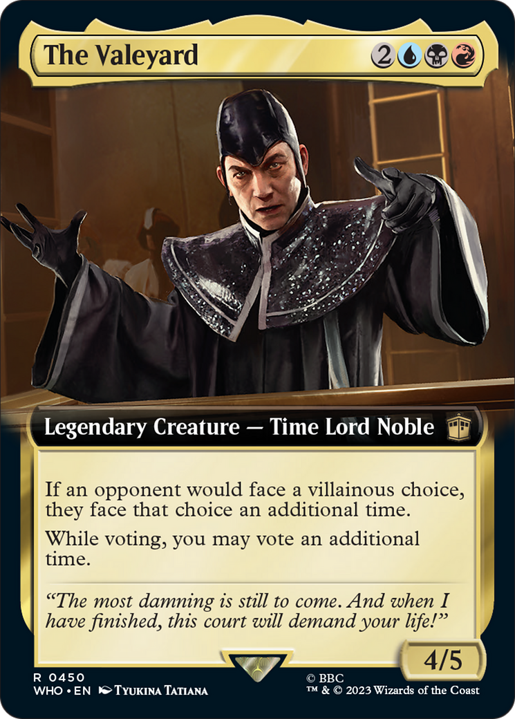 The Valeyard (Extended Art) [Doctor Who] | Good Games North