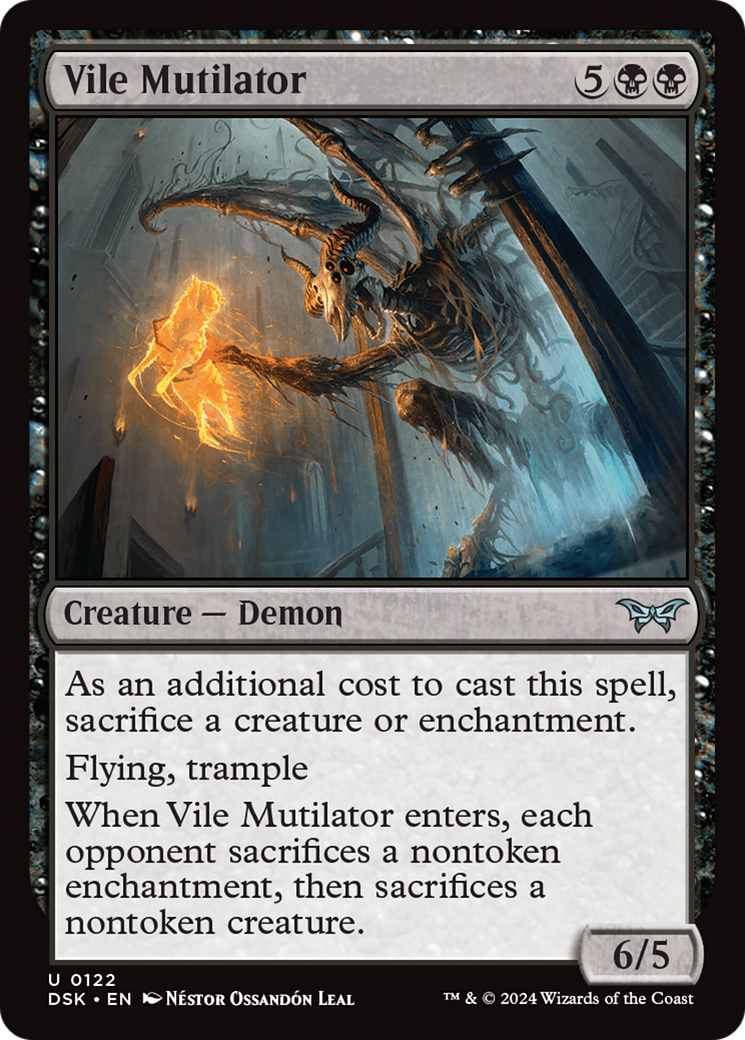 Vile Mutilator [Duskmourn: House of Horror] | Good Games North