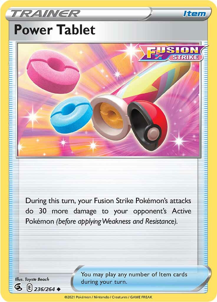 Power Tablet (236/264) [Sword & Shield: Fusion Strike] | Good Games North