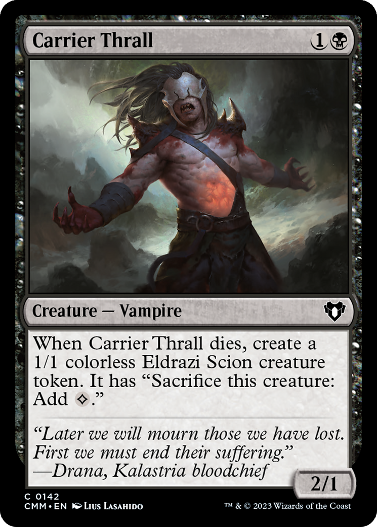 Carrier Thrall [Commander Masters] | Good Games North