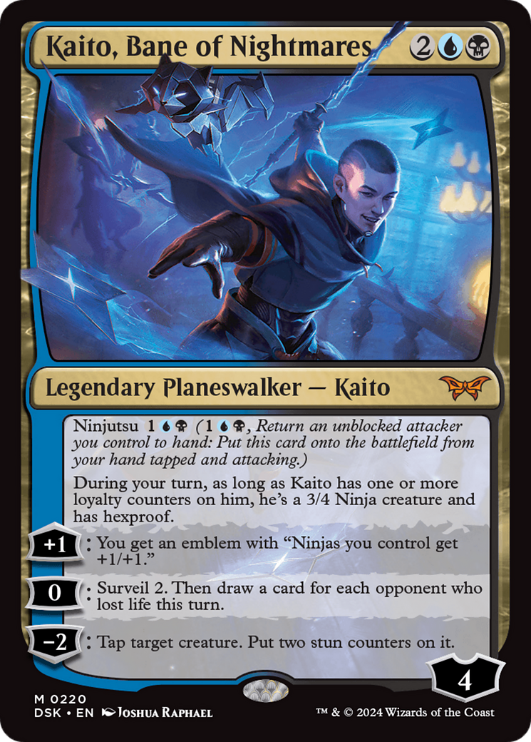 Kaito, Bane of Nightmares [Duskmourn: House of Horror] | Good Games North