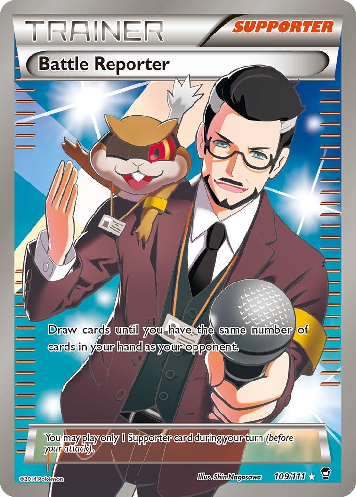 Battle Reporter (109/111) [XY: Furious Fists] | Good Games North