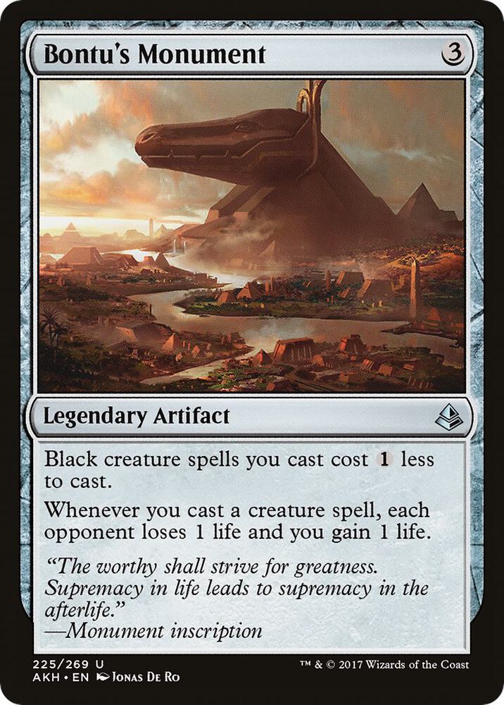 Bontu's Monument 225 (Amonkhet)  | Good Games North