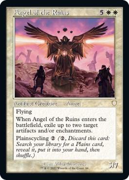 Angel of the Ruins Retro Frame (Commander: The Brothers' War)  | Good Games North
