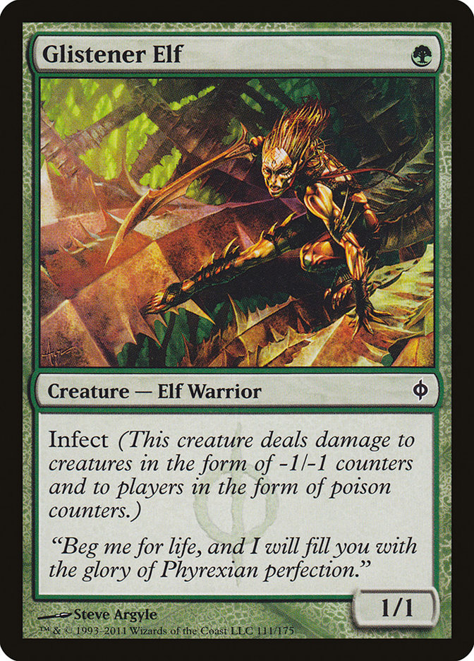 Glistener Elf 111 (New Phyrexia)  | Good Games North