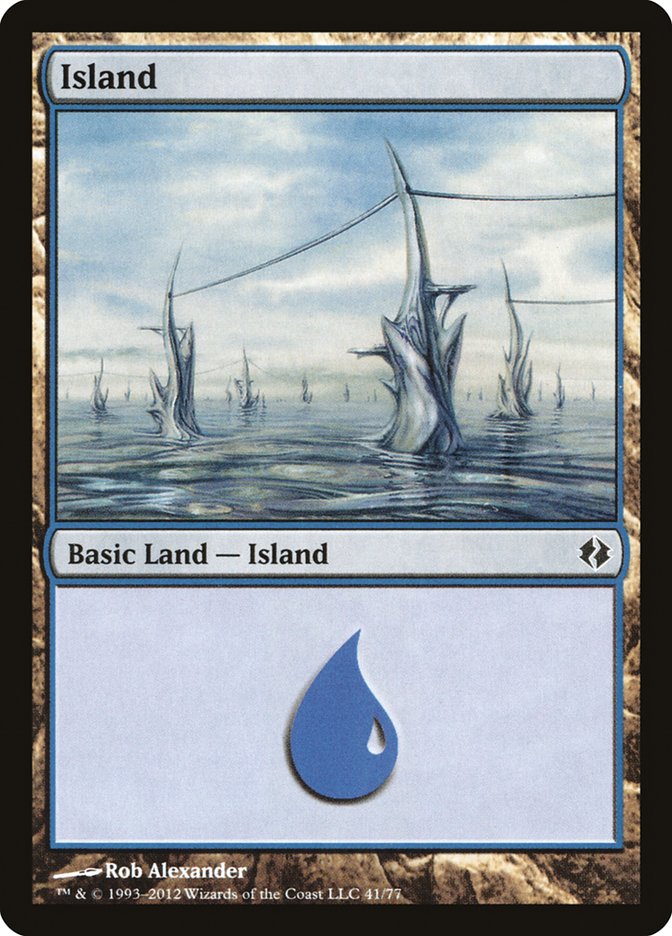 Island (41) [Duel Decks: Venser vs. Koth] | Good Games North