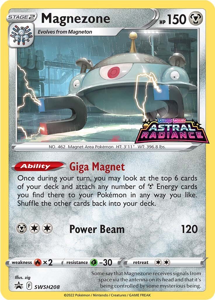 Magnezone (SWSH208) [Sword & Shield: Black Star Promos] | Good Games North