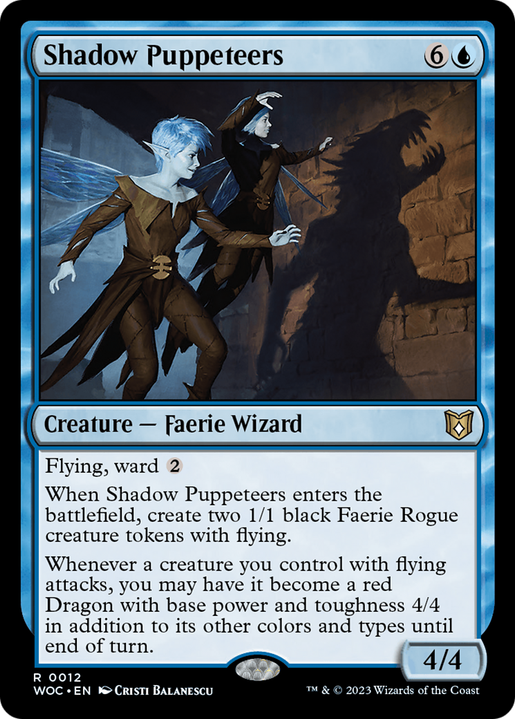 Shadow Puppeteers [Wilds of Eldraine Commander] | Good Games North