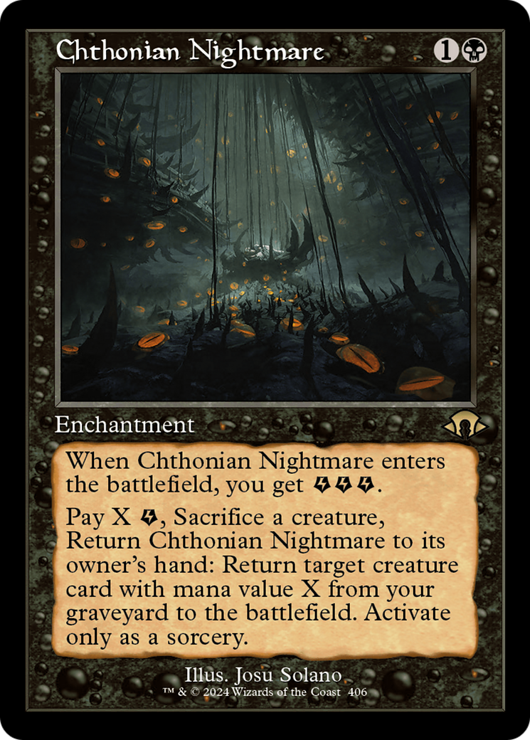 Chthonian Nightmare (Retro) [Modern Horizons 3] | Good Games North