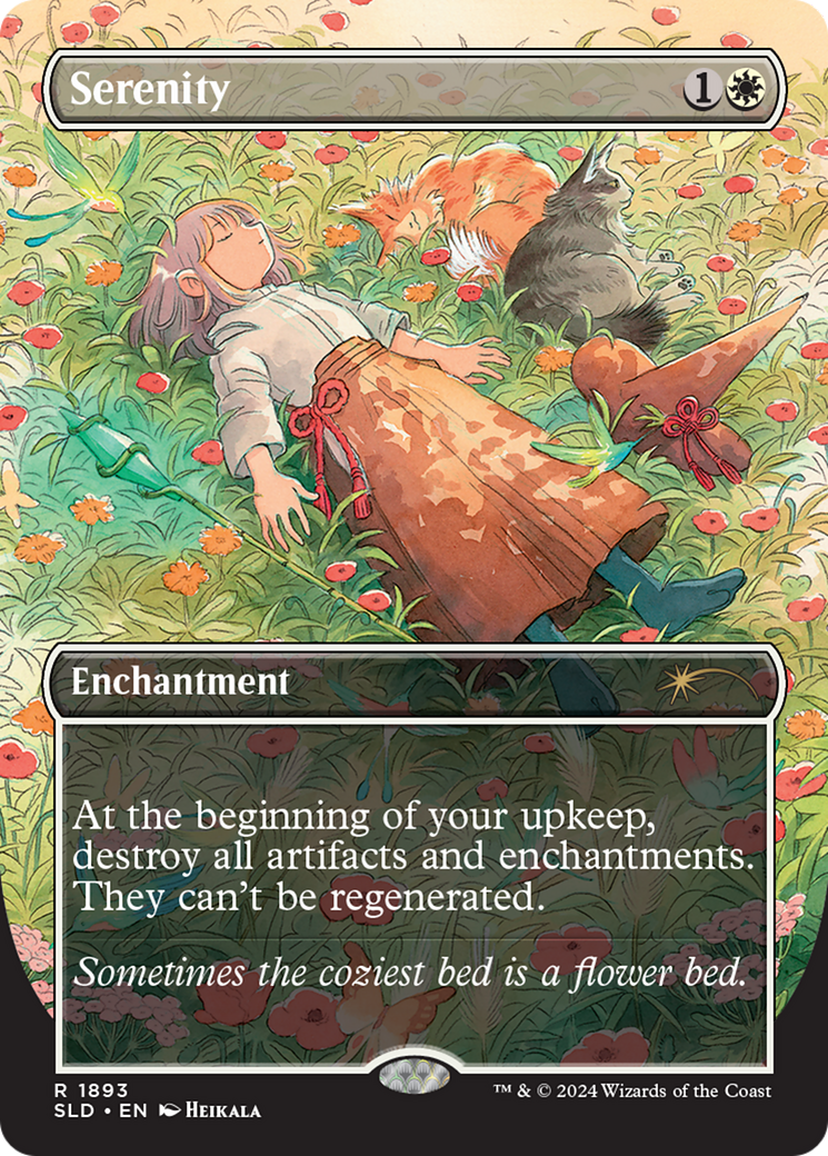 Serenity (Rainbow Foil) [Secret Lair Drop Series] | Good Games North