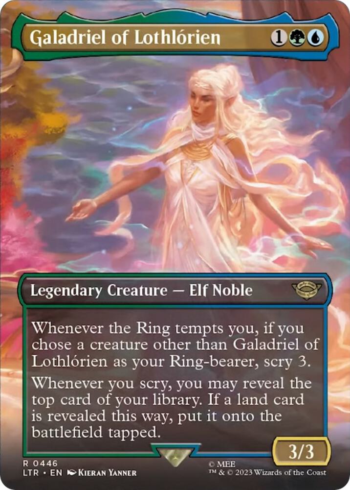Galadriel of Lothlorien Borderless (Universes Beyond: The Lord of the Rings: Tales of Middle-earth)  | Good Games North