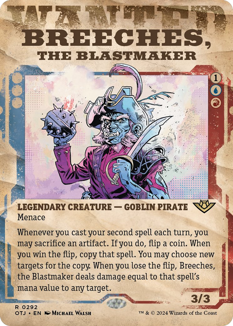 Breeches, the Blastmaker (Showcase) [Outlaws of Thunder Junction] | Good Games North