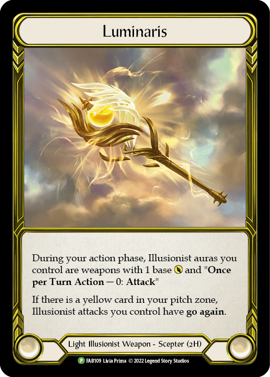 Luminaris (Golden) [FAB109] (Promo)  Cold Foil | Good Games North