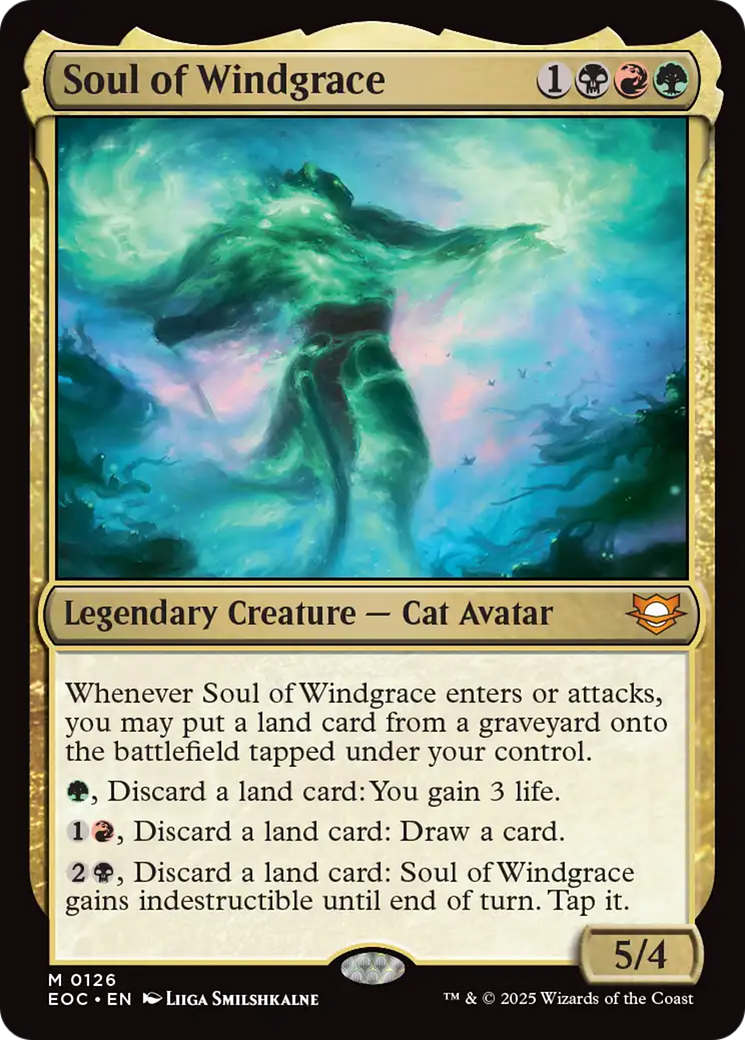 Soul of Windgrace [Edge of Eternities Commander] | Good Games North