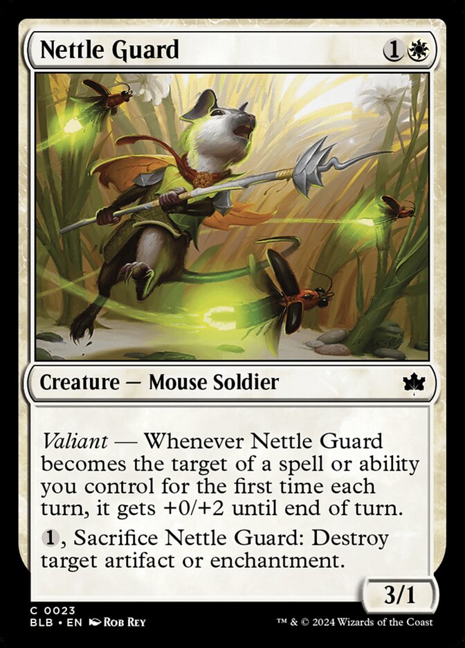 Nettle Guard 23 (Bloomburrow)  - Foil | Good Games North