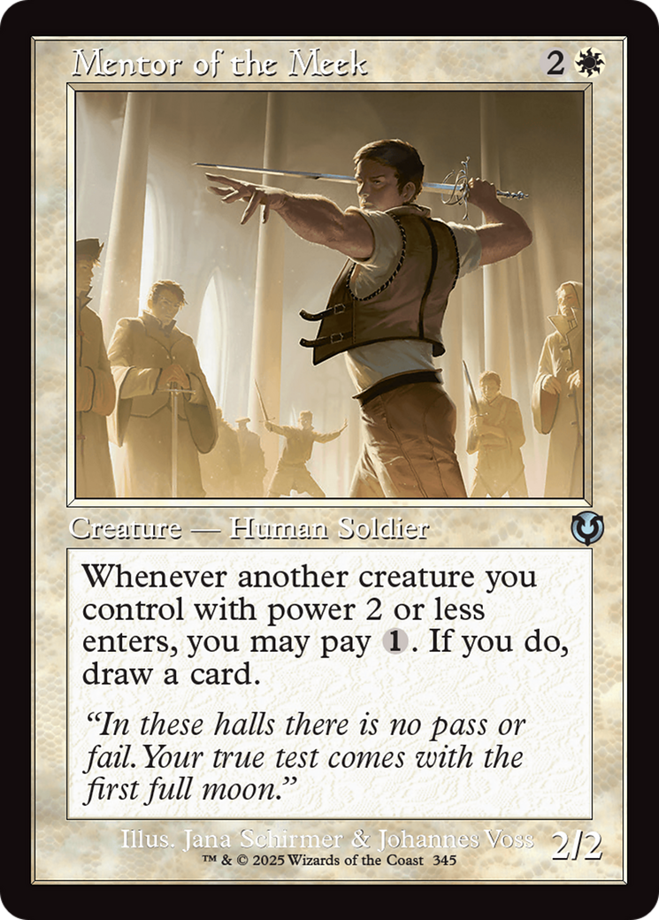 Mentor of the Meek (Retro Frame) [Innistrad Remastered] | Good Games North