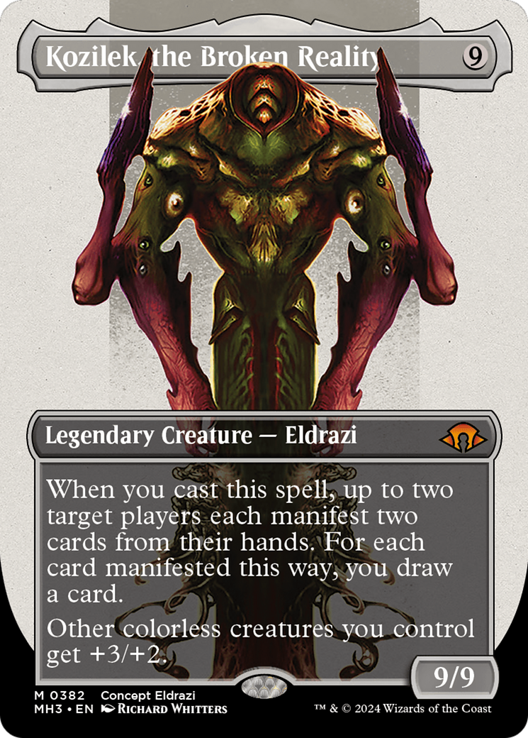 Kozilek, the Broken Reality (Borderless) [Modern Horizons 3] | Good Games North