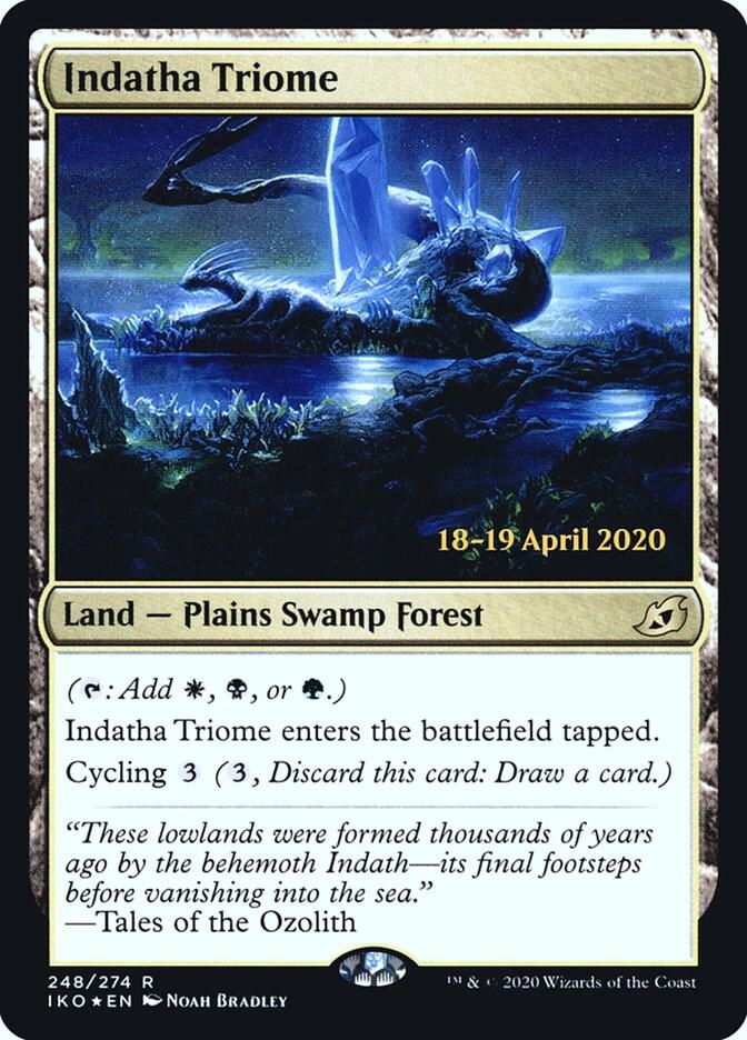 Indatha Triome (Prerelease Cards)  - Foil | Good Games North