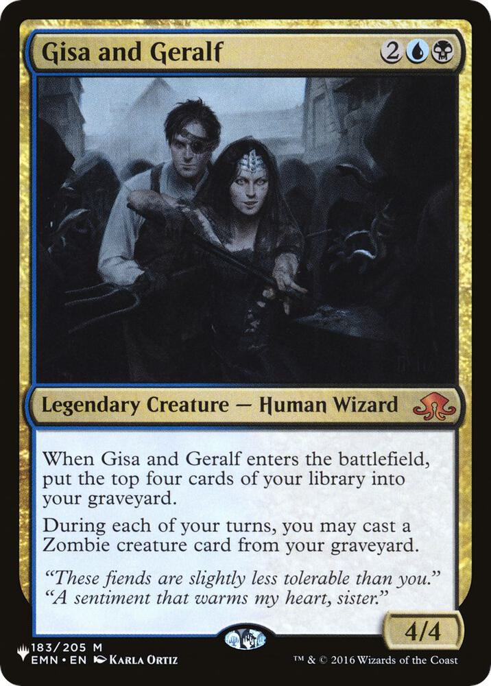 Gisa and Geralf (The List Reprints)  | Good Games North