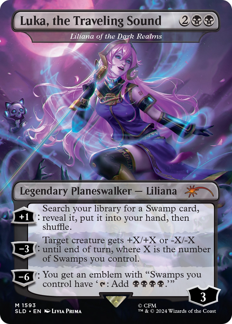 Luka, the Traveling Sound - Liliana of the Dark Realms [Secret Lair Drop Series] | Good Games North