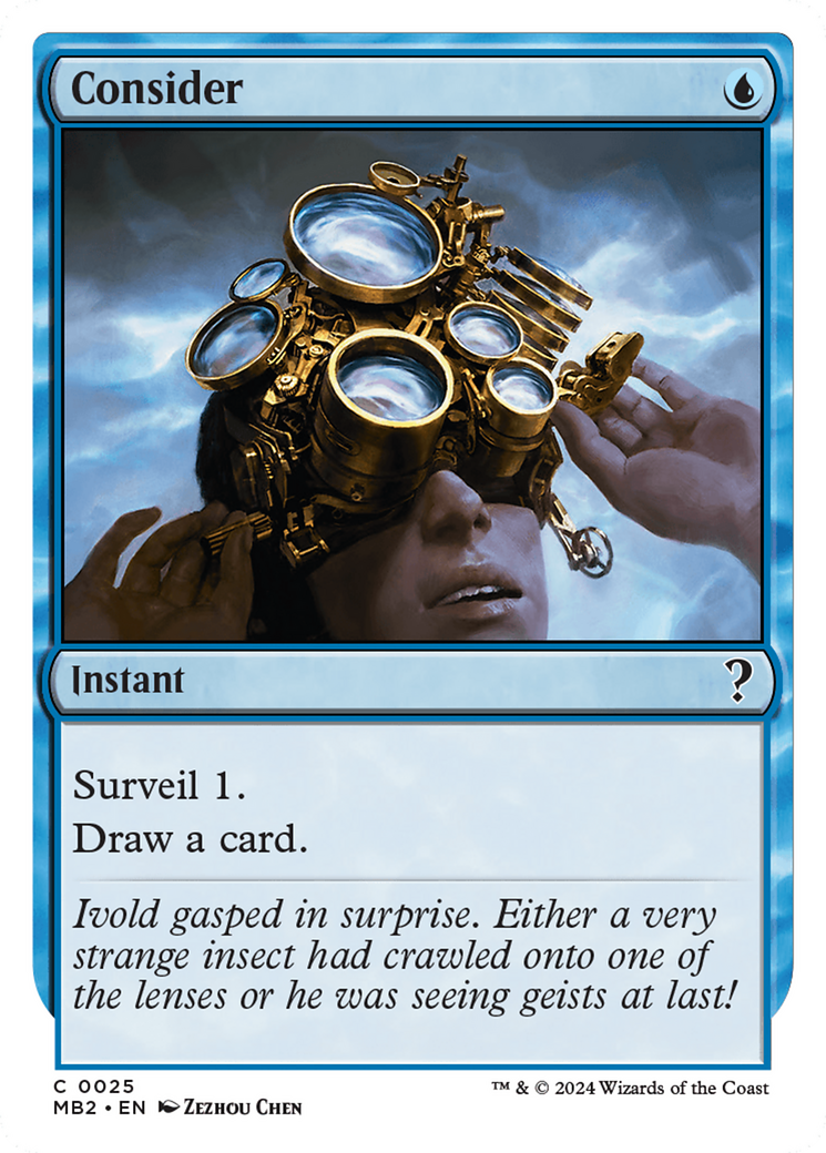 Consider (White Border) [Mystery Booster 2] | Good Games North