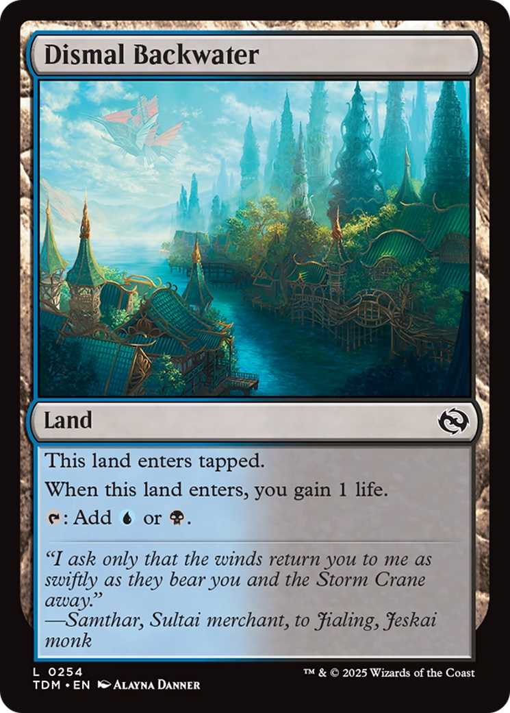 Dismal Backwater [Tarkir: Dragonstorm] | Good Games North