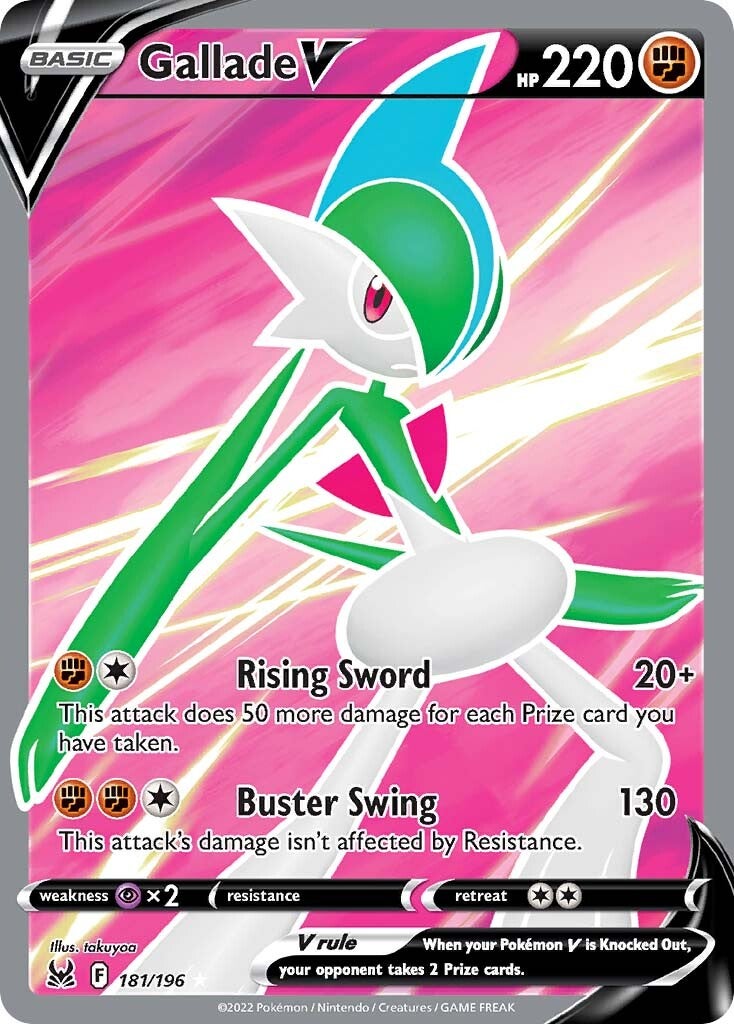 Gallade V (181/196) [Sword & Shield: Lost Origin] | Good Games North