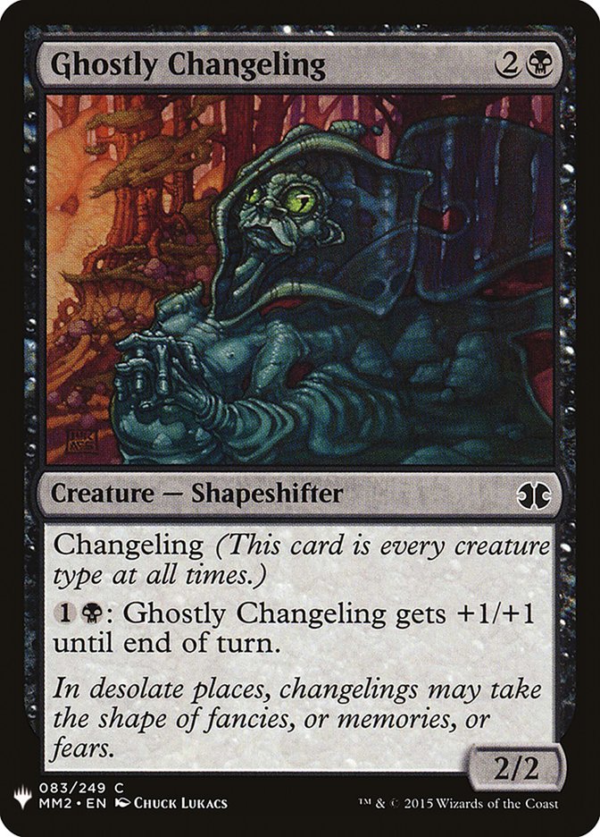 Ghostly Changeling [Mystery Booster] | Good Games North