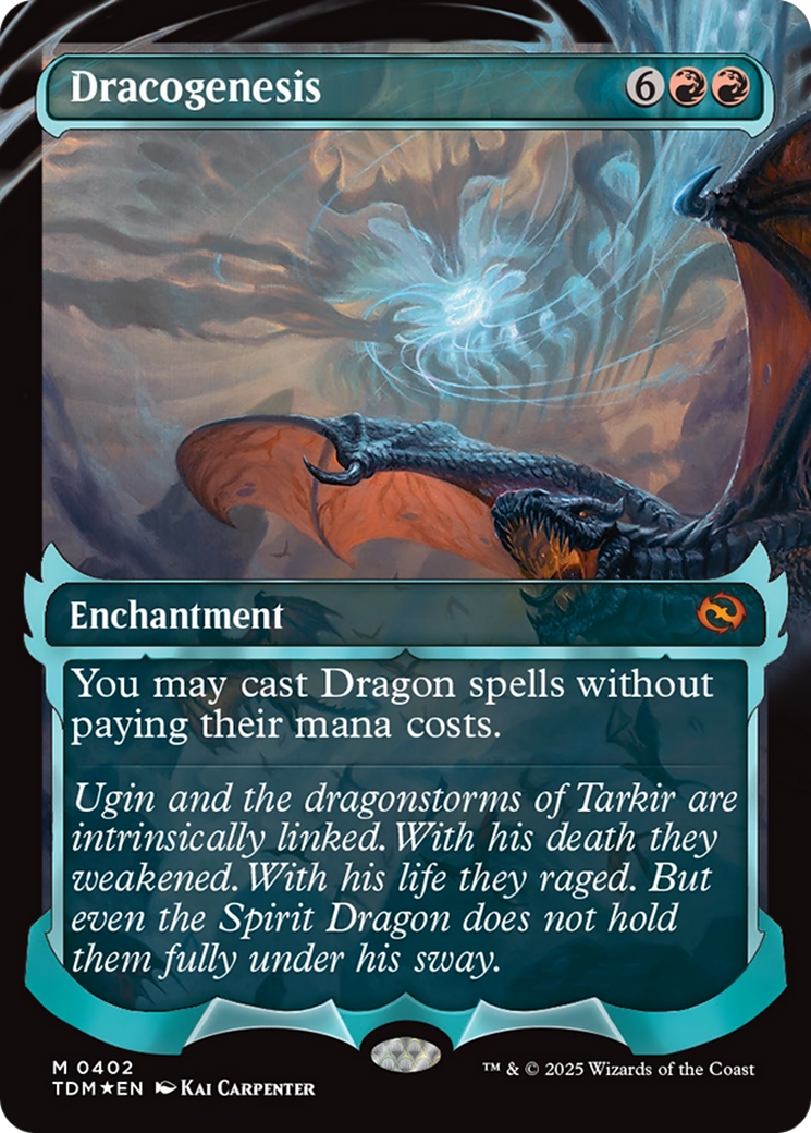 Dracogenesis (0402) (Showcase) [Tarkir: Dragonstorm] | Good Games North