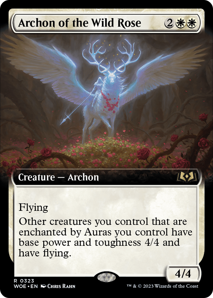 Archon of the Wild Rose (Extended Art) [Wilds of Eldraine] | Good Games North