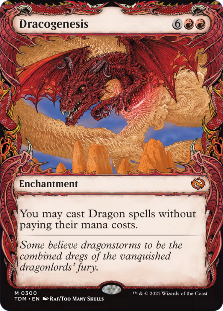Dracogenesis (0300) (Showcase) [Tarkir: Dragonstorm] | Good Games North