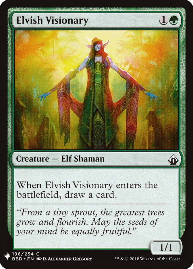 Elvish Visionary [Mystery Booster] | Good Games North