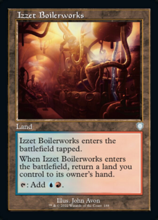 Izzet Boilerworks (Retro) [The Brothers' War Commander] | Good Games North
