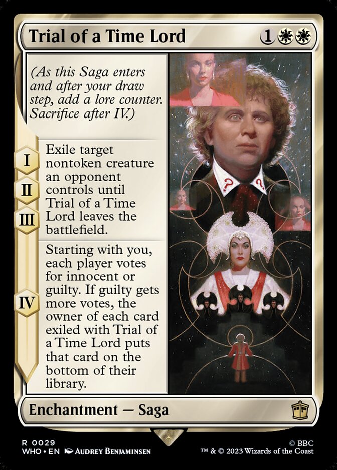 Trial of a Time Lord (Universes Beyond: Doctor Who)  - Foil | Good Games North