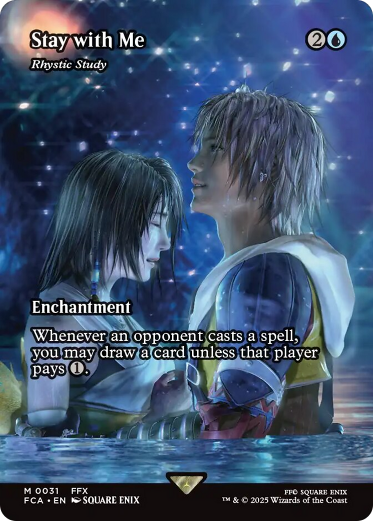 Stay with Me - Rhystic Study (Showcase) [FINAL FANTASY : Through the Ages] | Good Games North