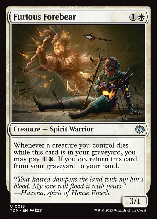 Furious Forebear (Tarkir: Dragonstorm)  | Good Games North
