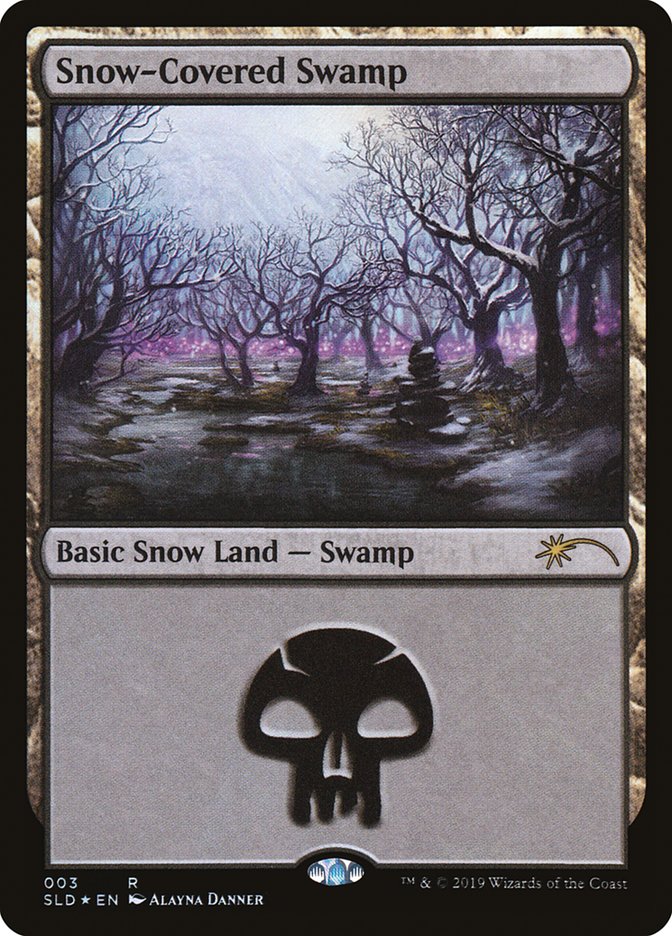Snow-Covered Swamp (003) [Secret Lair Drop Series] | Good Games North