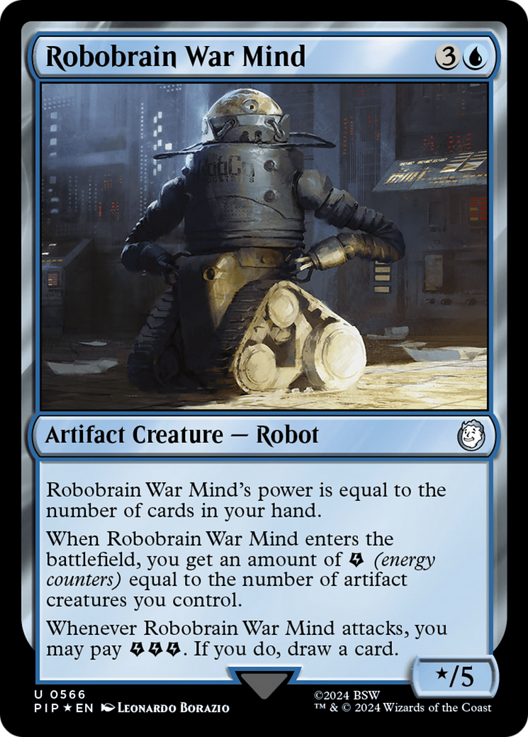Robobrain War Mind (Surge Foil) [Fallout] | Good Games North