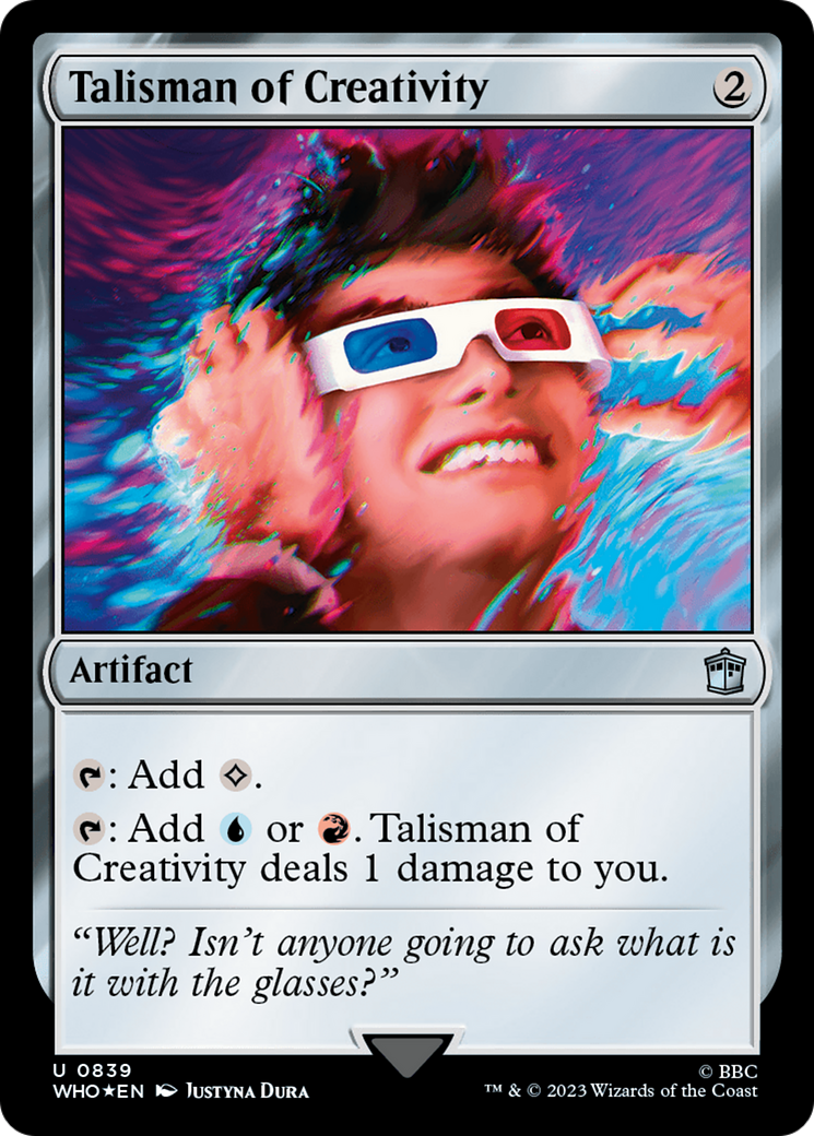 Talisman of Creativity (Surge Foil) [Doctor Who] | Good Games North