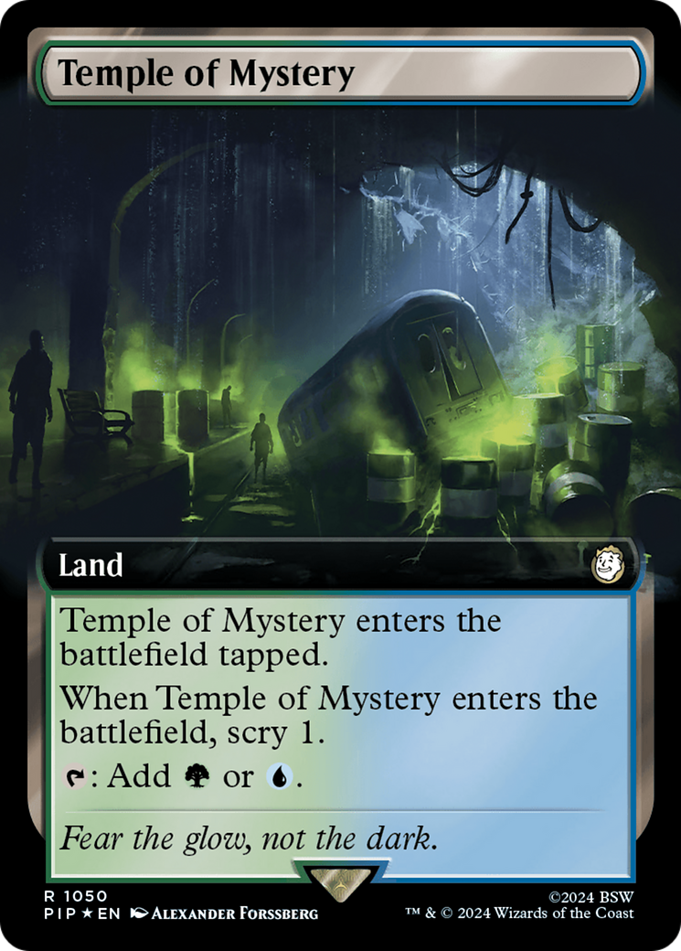 Temple of Mystery (Extended Art) (Surge Foil) [Fallout] | Good Games North