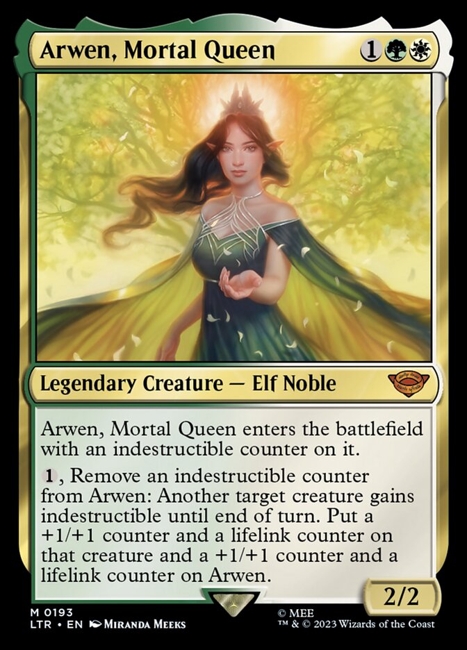 Arwen Mortal Queen 193 (Universes Beyond: The Lord of the Rings: Tales of Middle-earth)  | Good Games North